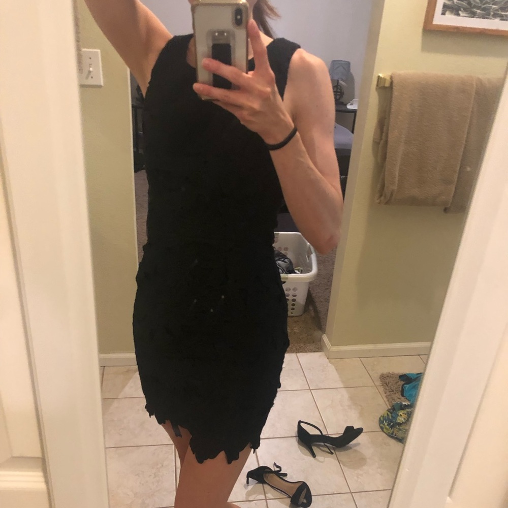 Astr Black dress